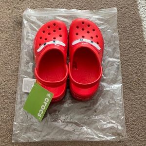 Lightning McQueen Crocs.